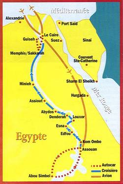 Carte livre par la compagnie de voyage avec le synopsis